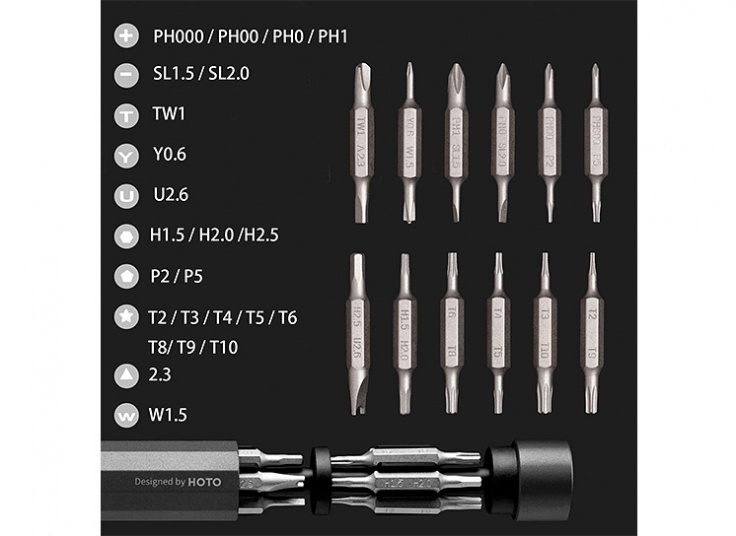 پیچ گوشتی 24 تایی Hoto