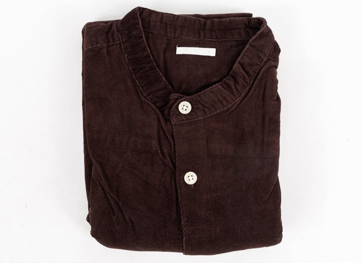 پیراهن مردانه مخمل کبریتی