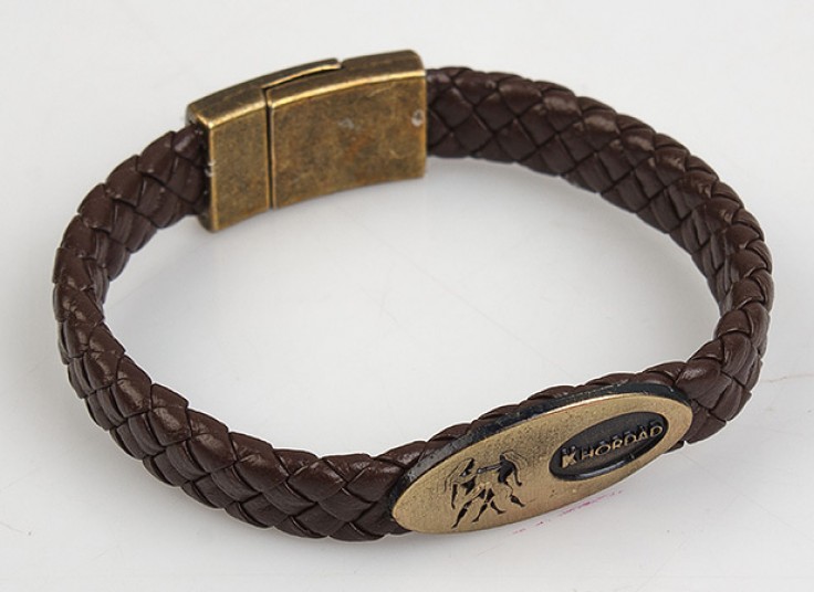 دستبند چرمی ماه تولد