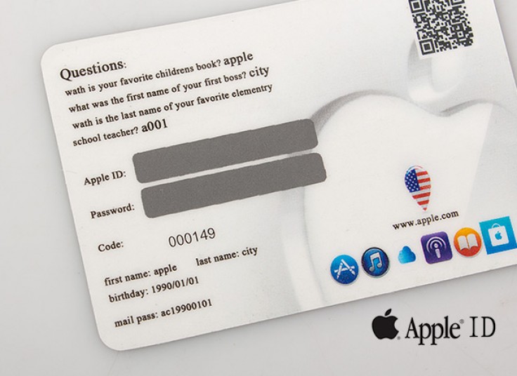 کارت APPLE ID