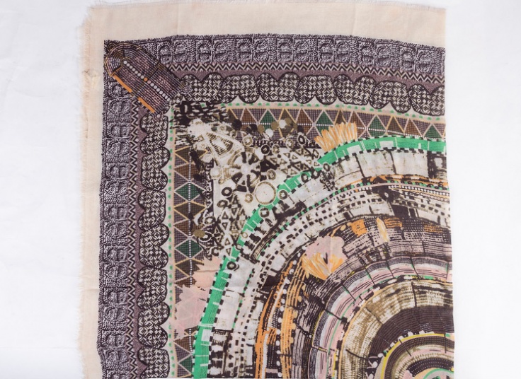 دو مدل روسری قواره دار