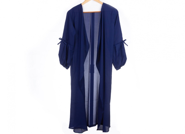 مانتو کرپ زنانه Plain