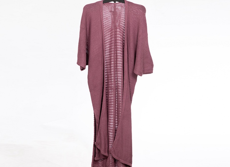 مانتو بافت زنانه جلو باز