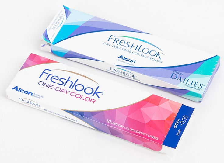 پک 5 عددی لنز رنگی FreshLook