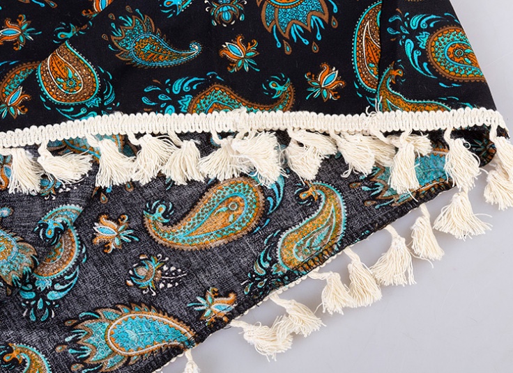 تیشرت و شلوارک نخی زنانه Tassel