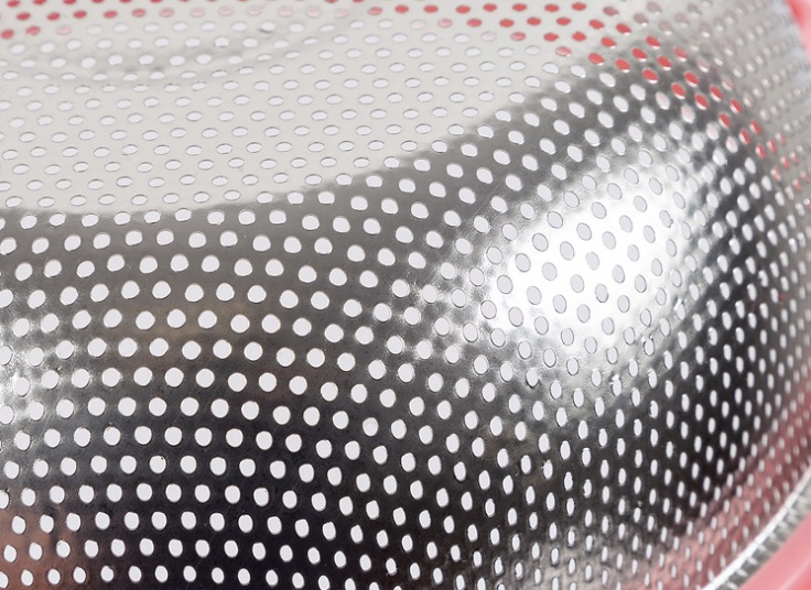 آبکش استیل دور پلاستیک