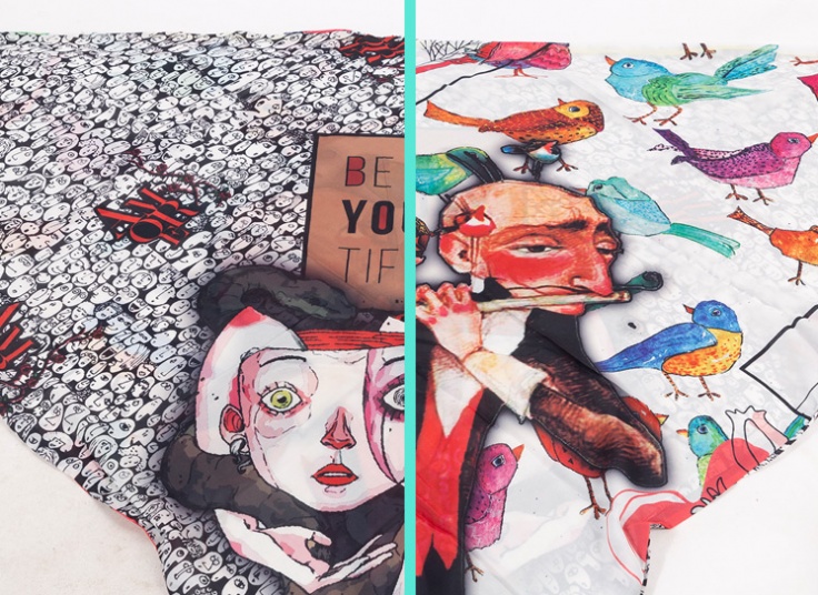 روسری مثلثی Sharli