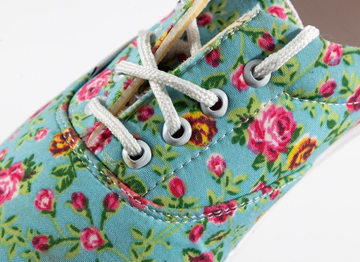 کفش ونس گلدار زنانه