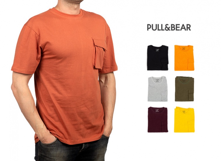 تیشرت مردانه Pull & Bear