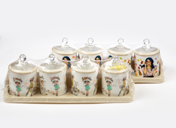 جا ادویه استند دار 4 عددی رزمن