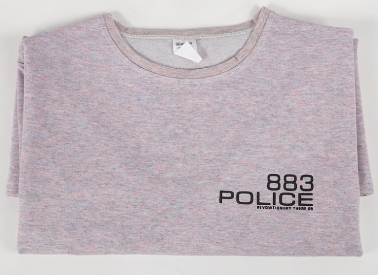 تیشرت ساده آستین بلند طرح POLICE