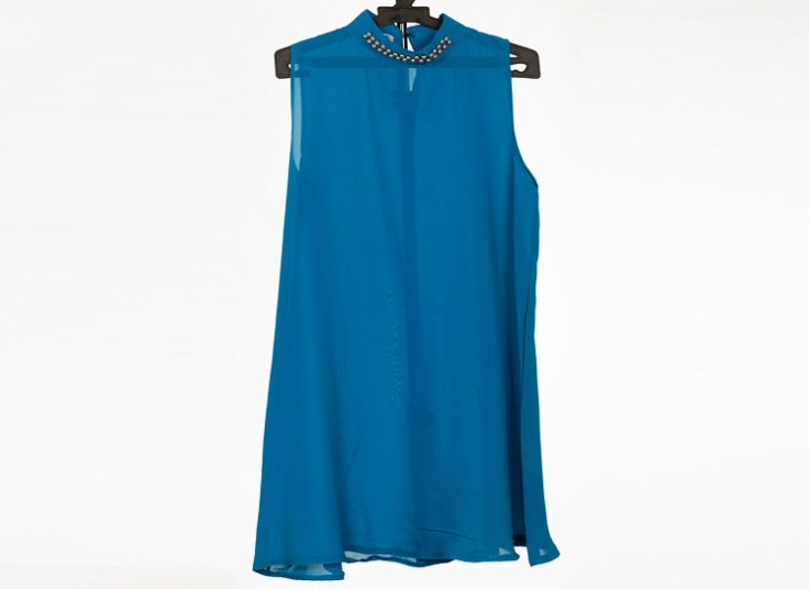 تاپ یقه مرواریدی زنانه