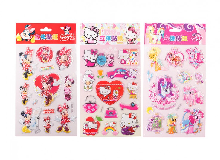 استیکر برجسته فانتزی