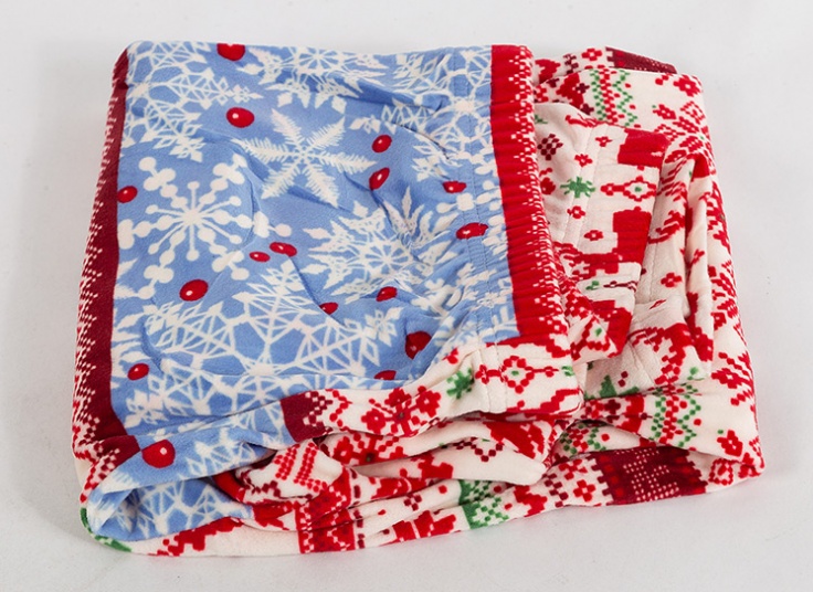 لگ مخمل طرح کریسمس