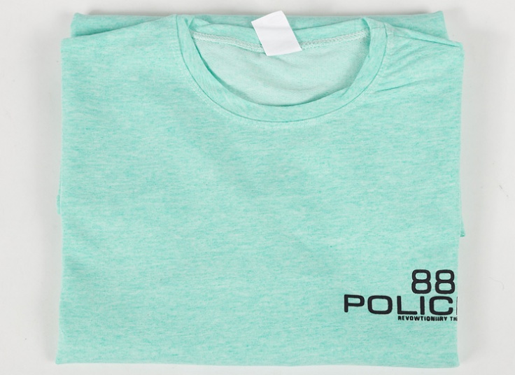 تیشرت ساده آستین بلند طرح POLICE