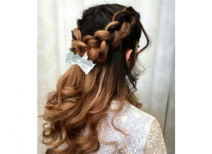 بافت مو در سالن بیوتی ندا