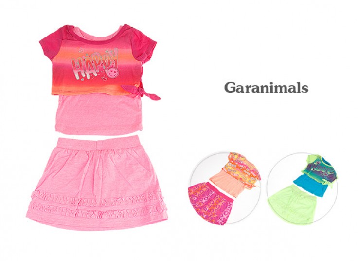 ست لباس دخترانه Garanimals