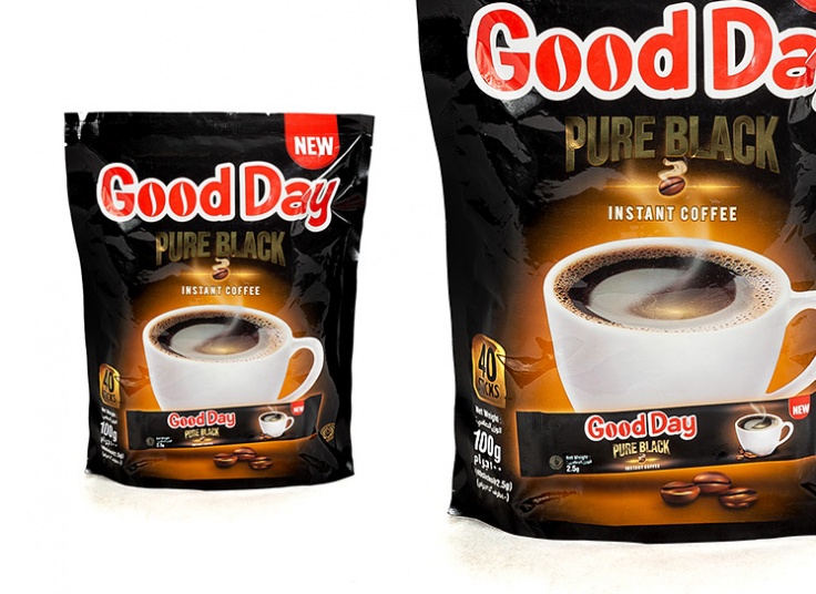 قهوه فوری Good Day مدل Pure Black