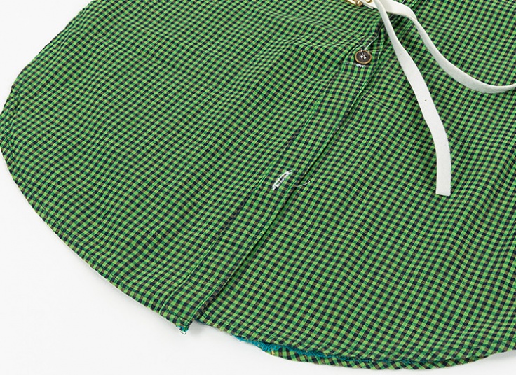 مانتو چهارخانه دخترانه