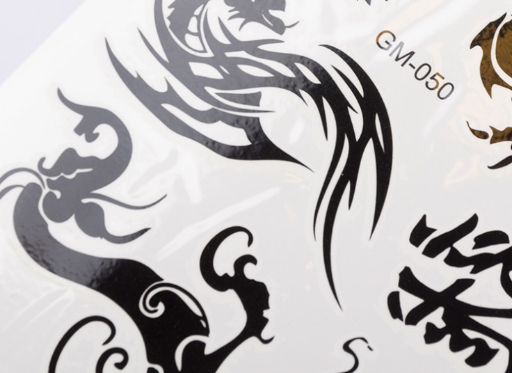 برچسب تاتو موقت JE