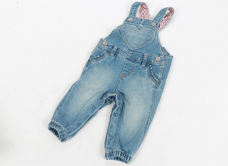 شلوار پیشبندی دخترانه H&M