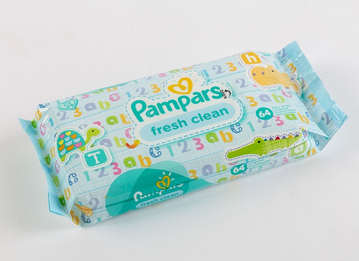 دستمال مرطوب Pampars