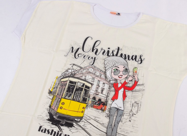 تیشرت زنانه Merry Christmas