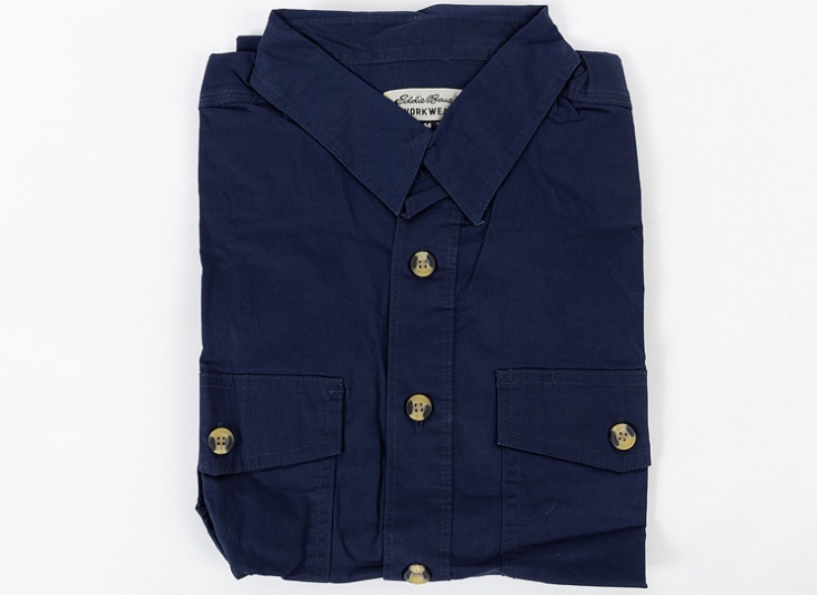 پیراهن آستین کوتاه مردانه Eddie Bauer