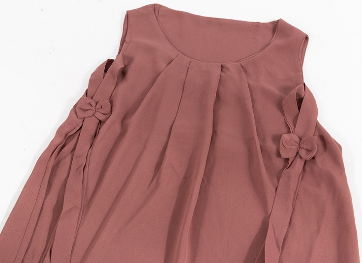 تاپ حریر جلو پلیسه