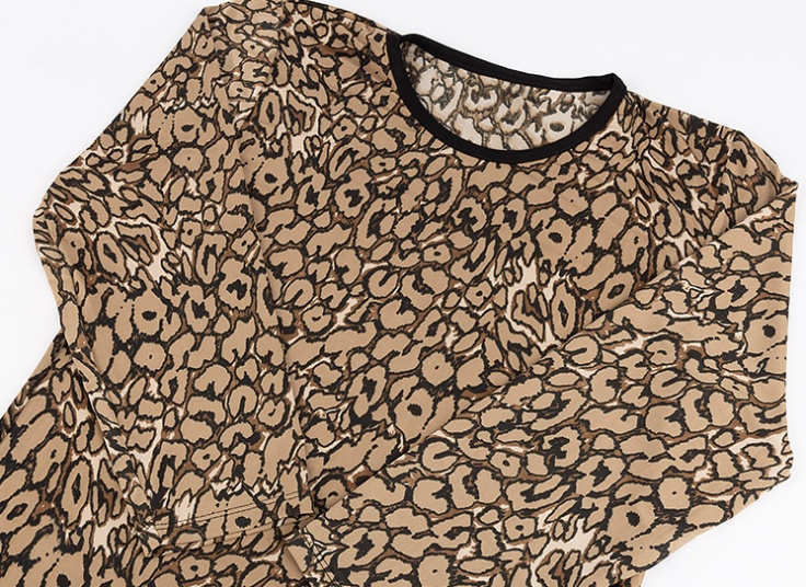 بلوز طرح پلنگی زنانه