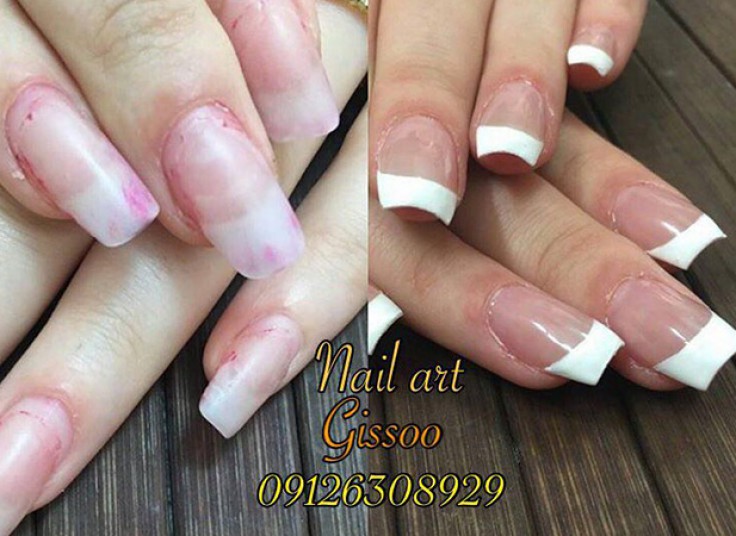 خدمات ناخن سالن زیبایی گیسو