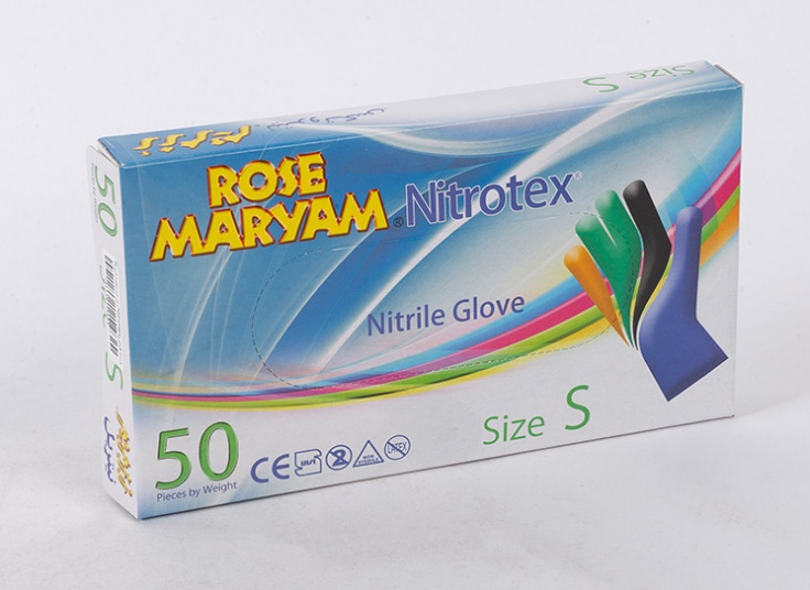دستکش Nitrotex رز مریم