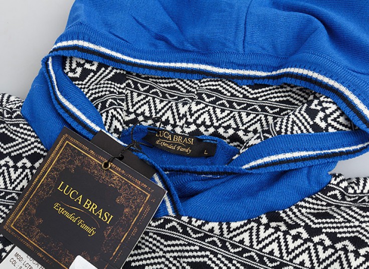 پلیور مردانه کلاهدار LUCA BRASI