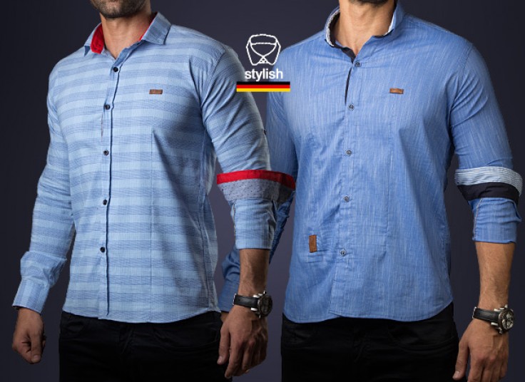 پیراهن آستین بلند مردانه Stylish