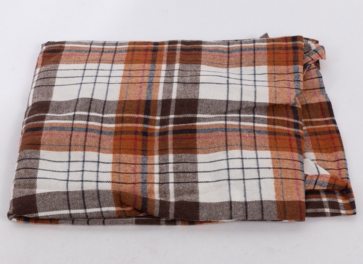 مانتو پشمی چهارخانه