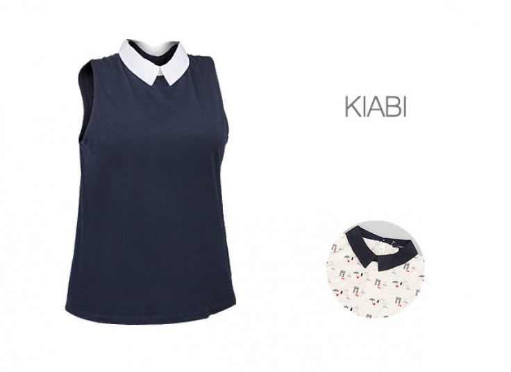 تاپ یقه دار KIABI