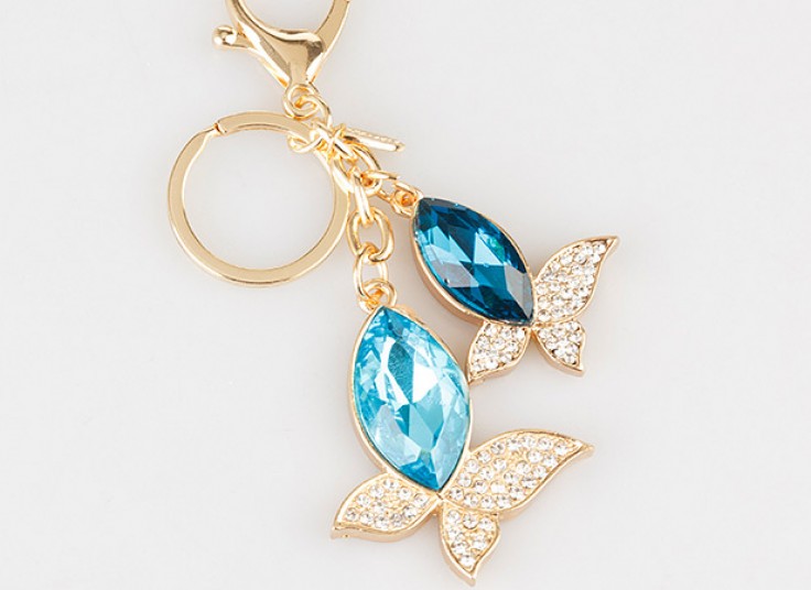 آویز کلید کریستالی Bird