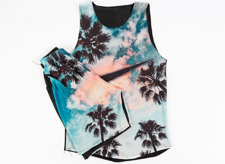 ست رکابی و شلوارک