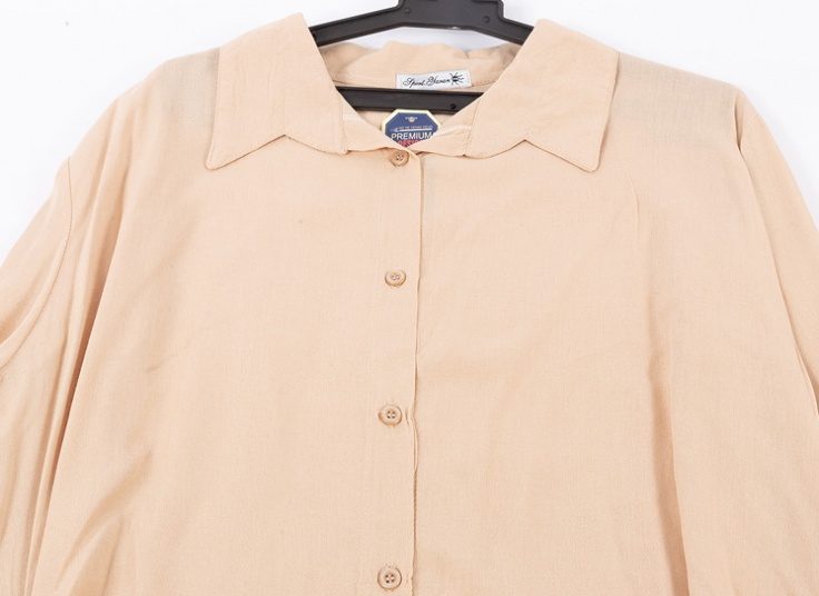 شومیز مانتویی بغل دکمه دار