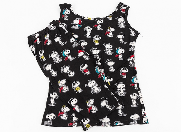 ست تاپ شلوارک فانتزی