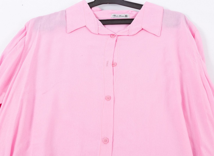 شومیز مانتویی بغل دکمه دار