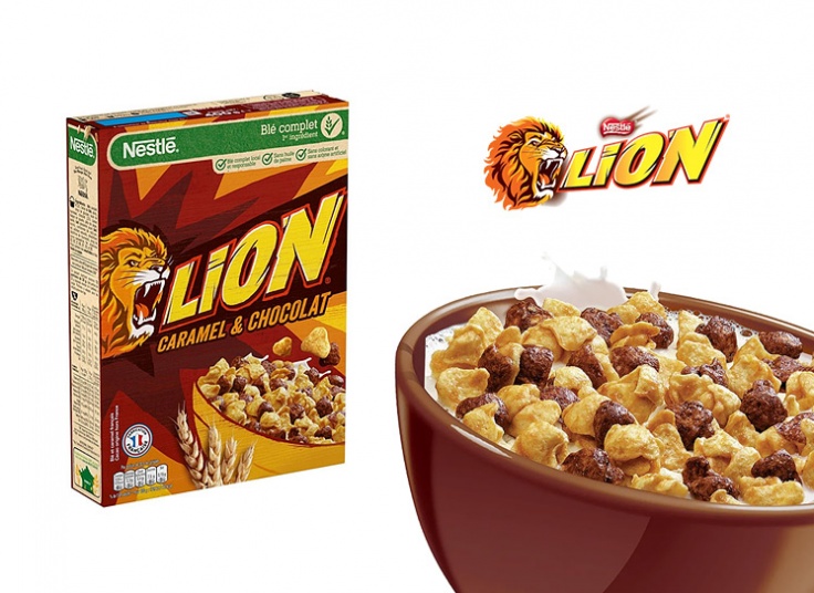 کورن فلکس Nestle Lion