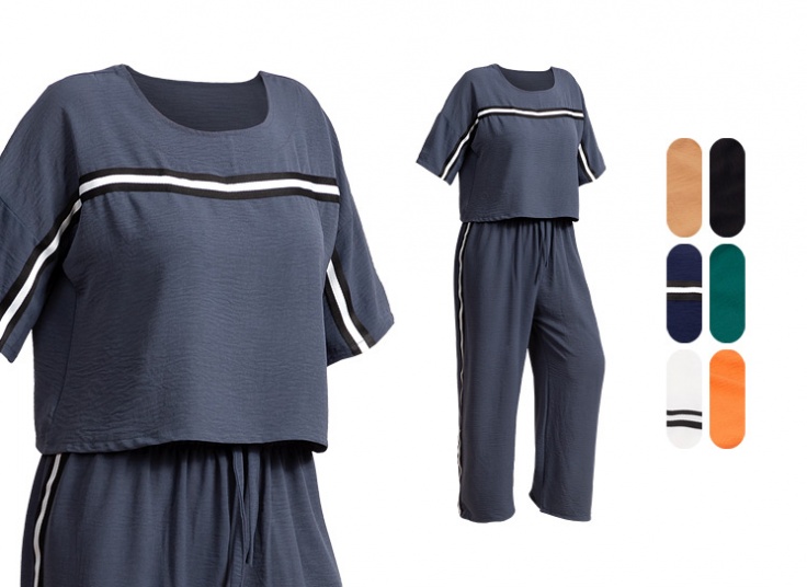 ست نیم تنه شلوار ابروبادی