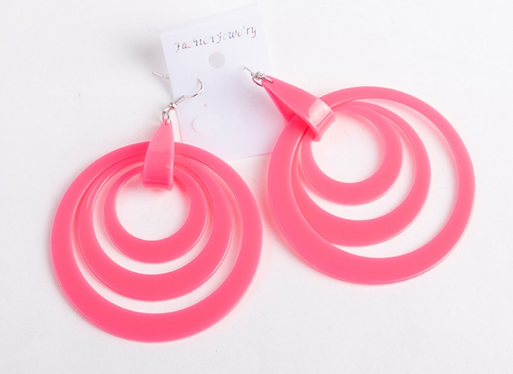 گوشواره رنگی Fashion