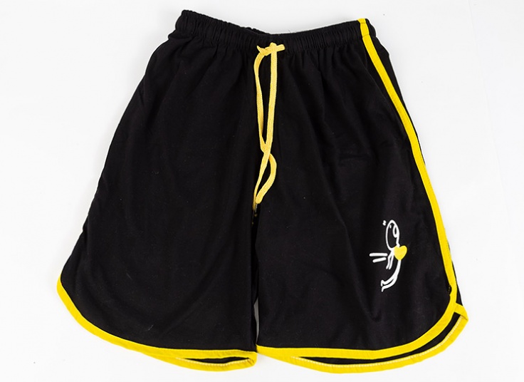 شلوارک نخی ساده