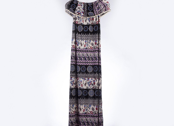 پیراهن دکلته ساحلی Blooming