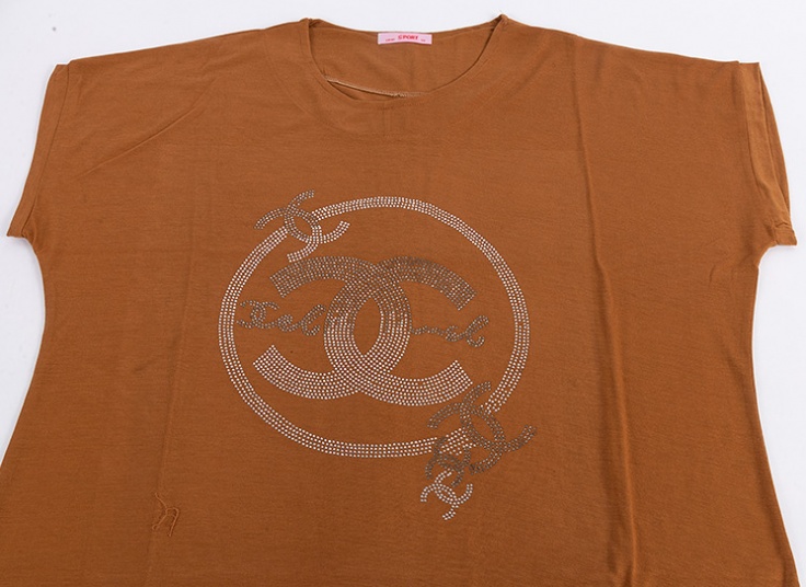 تاپ سایز بزرگ طرح Chanel