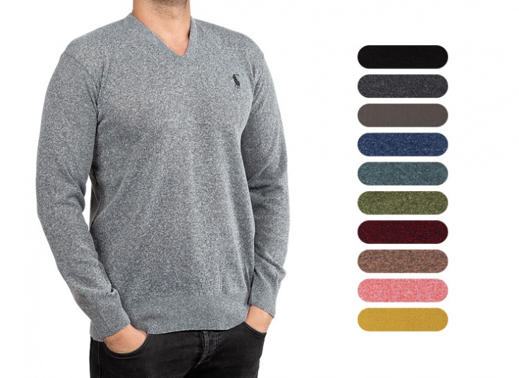 پلیور بافت مردانه طرح Polo