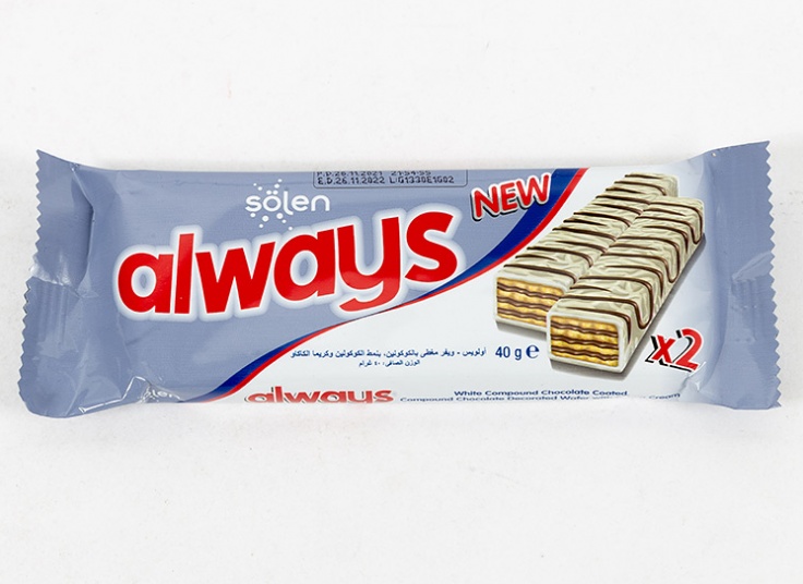 ویفر شکلاتی always