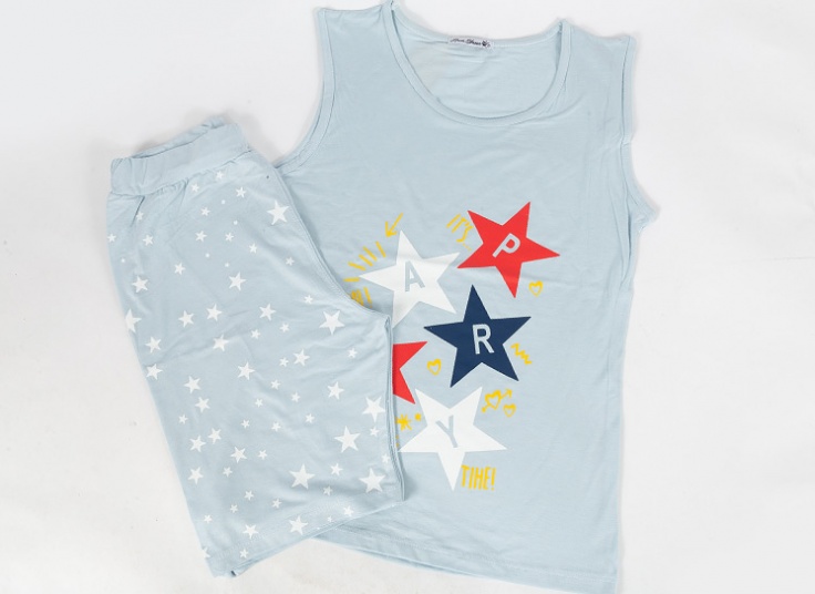 تاپ شلوارک چاپ ستاره